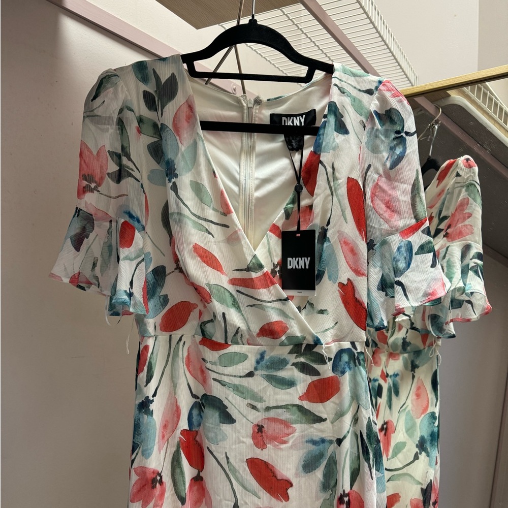DKNY Flower Summer Dress